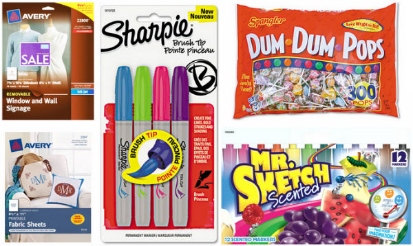 Win Assorted classroom arts and crafts cleaning supplies, plus treats!