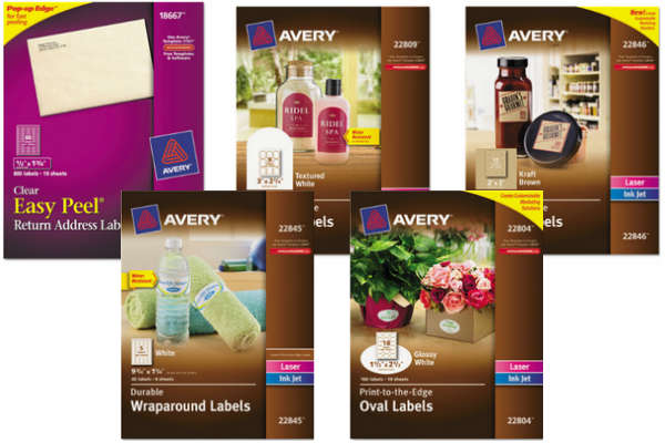 Win free Avery labels from OnTimeSupplies.com