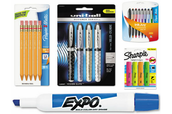 Win dozens of pens, pencils, markers and highlighters!