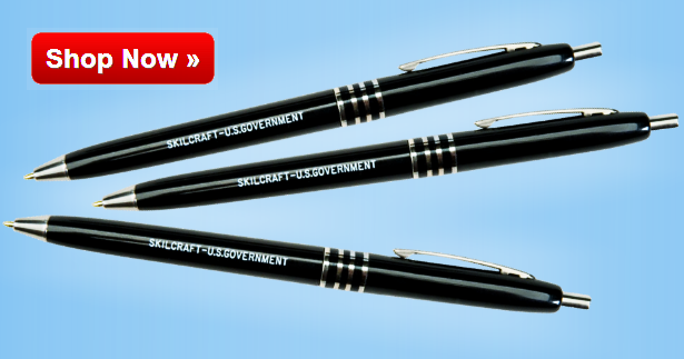 Skilcraft Pens celebrated for long career of government service.
