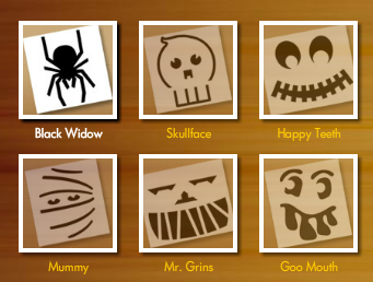 Download FREE HP Halloween Pumpkin Carving Templates