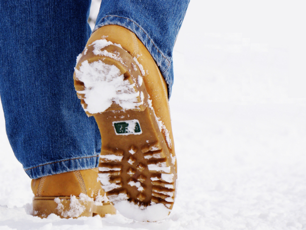 Indoor Floor Mat With Snow Mountain Pattern