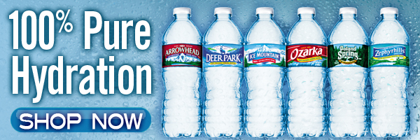 Order Bottled Water online at On Time Supplies