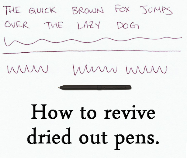 how-to-revive-dried-out-pens