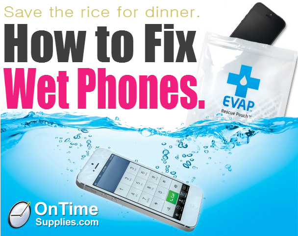 I dropped my iPhone water! How do I fix my phone? | Office Ink Blog