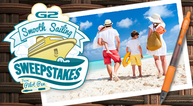 Pilot Pen Sweepstakes Entry Form: win a $10,000 Carnival Cruise