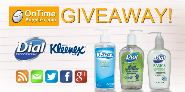 Win Kleenex and Dial Hand Soaps and Sanitizers